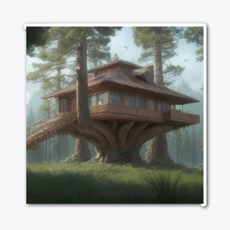 A magical treehouse 